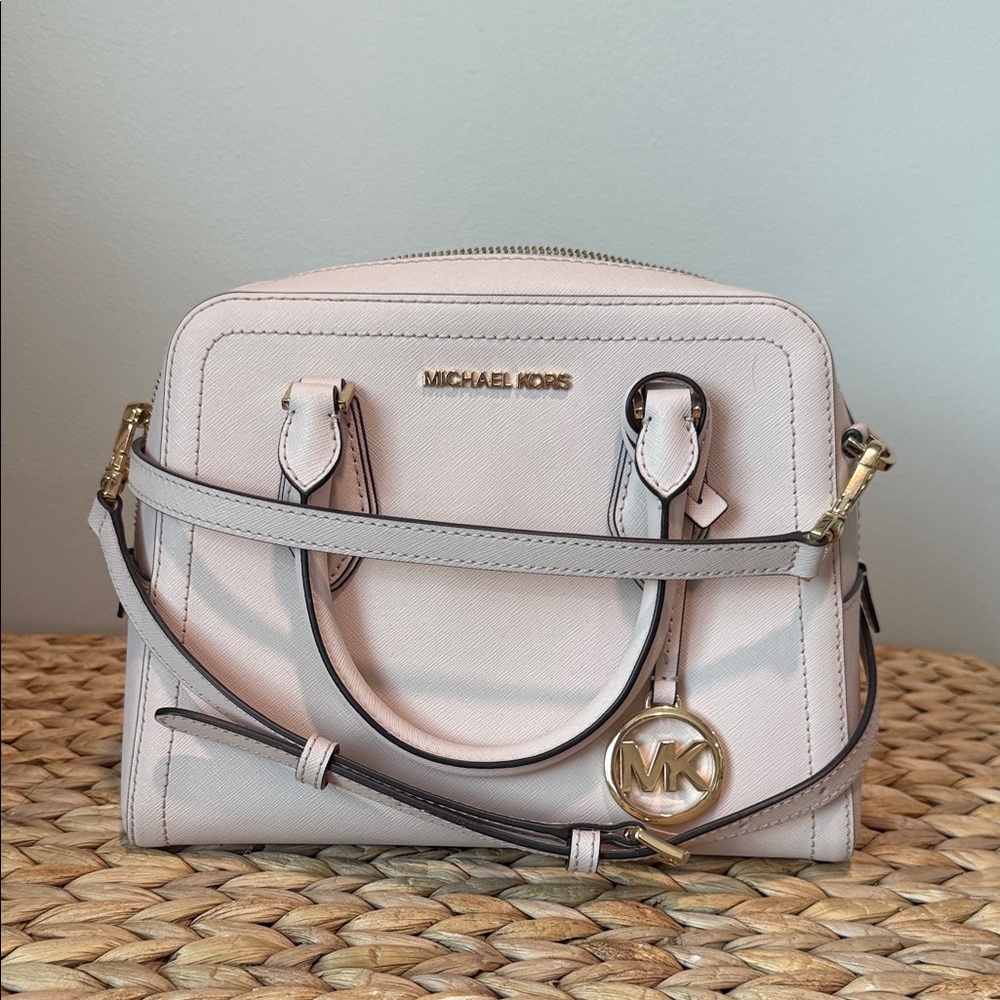 Michael Kors Light Pink Satchel Bag